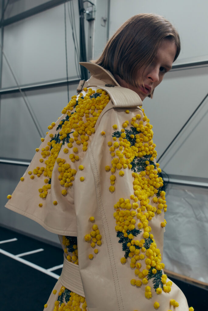 Backstage at Burberry Spring 2027 Ready-to-Wear Collection