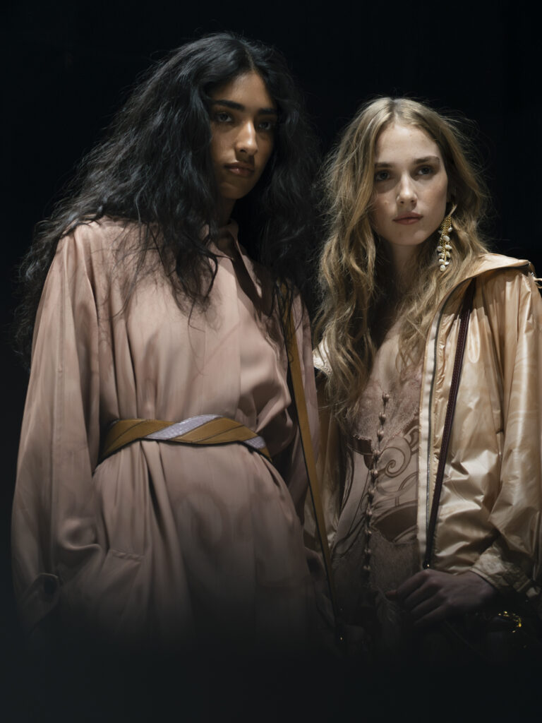 Backstage at Etro Spring 2027 Ready-to-Wear Collection