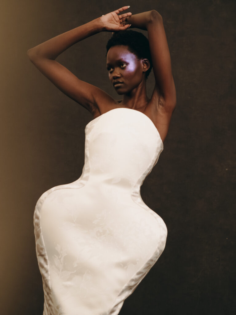 Backstage at Harris Reed Spring 2027 Ready-to-Wear Collection